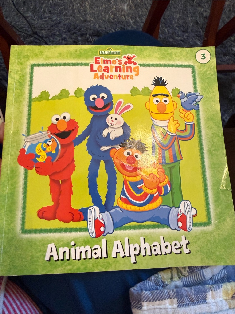 Sesame Street Elmo's Learning Adventure Animal Alphabet Children’s Paperback